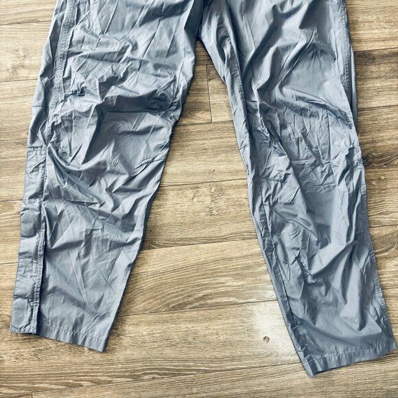 Vintage Fila Track Pants M Light Blue Polyester Sweatpants Embroidered Baggy Y2K - Picture 5 of 16